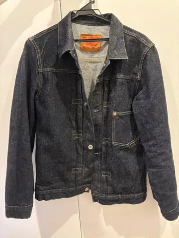 TCB JEANS 다크 데님 자켓 사이즈 38 S40s 14oz