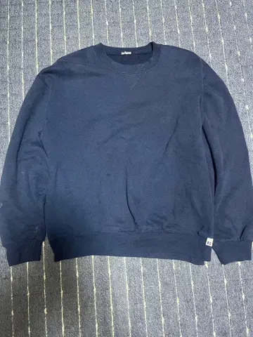 90s RUSSELL ATHLETIC 맨투맨 앞V 가제트 네이비