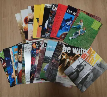 be with! B'z 팬클럽 회보 약 50권 세트 45~99