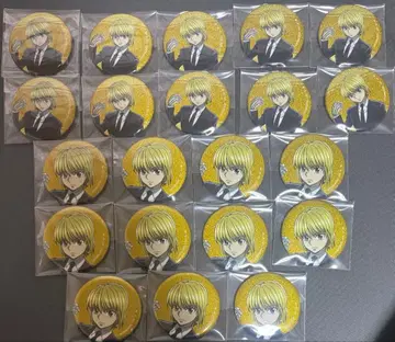 헌터헌터 크라피카 글리터 캔뱃지 애니메이트 페어 2