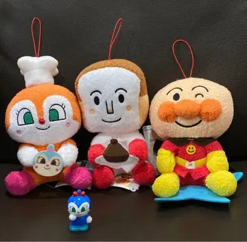 [ 미사용 새상품 ] 호빵맨 코로후와 시리즈 봉제 인형 코킨짱