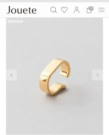 골드 이어커프 플랫 프리 사이즈