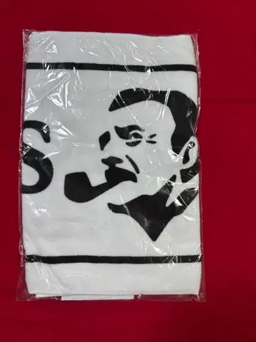 미사용 새상품 SUNTORY BOSS 페이스 타월 산토리 보스