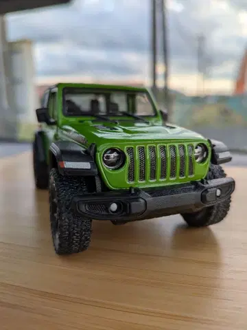 지프 랭글러 미니카 1/32 그린