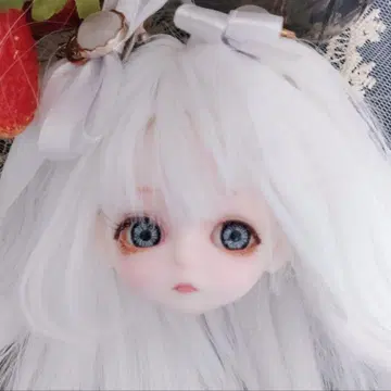 다이소 인형 커스텀 헤드+아이 (하자 있음)