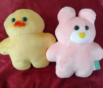 mojojojo BIG 봉제 인형 토끼 병아리 세트