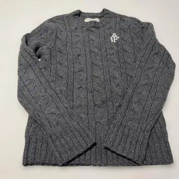 Abercrombie & Fitch 케이블 짜임 스웨터 S