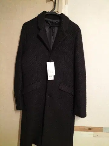 NOID. BLACK 체스터 코트 블랙