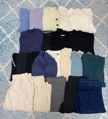 UNIQLO GU 유니클로 지유 여성용 의류 묶음 판매 22점