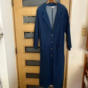 wildflower 데님 롱 코트