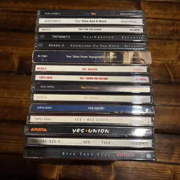 YES CD 15장 세트