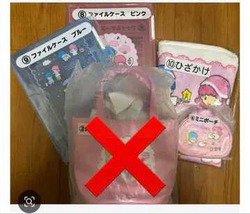 산리오 캐릭터 키키&라라 파일 케이스 4세트