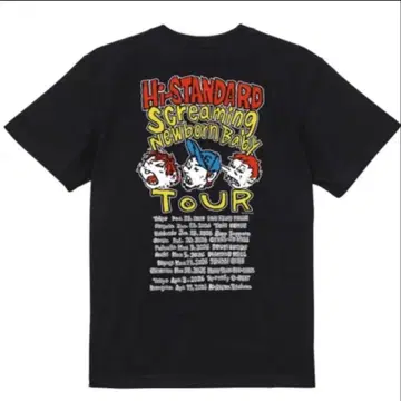 새상품 Hi-STANDARD SNB TOUR 셔츠 XL 사이즈