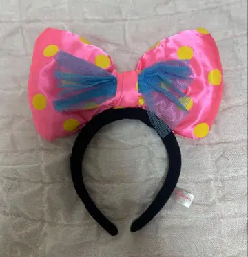 미니 마우스 리본 빛나는 머리띠