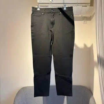 나노 유니버스 블랙 치노 팬츠 슬림핏