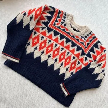 하트마켓 노르딕 디자인 스웨터