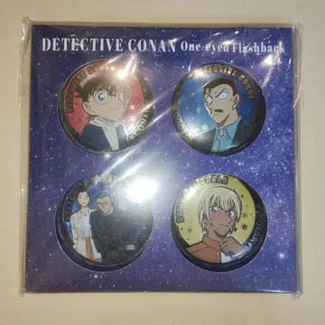 명탐정 코난 메탈 캔뱃지 세트
