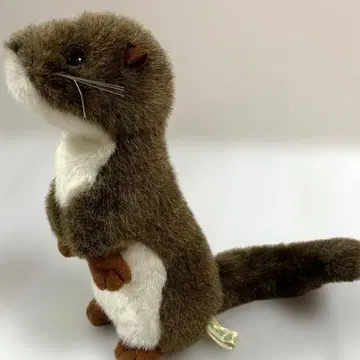 P 쇼와 레트로 족제비 담비 봉제 인형