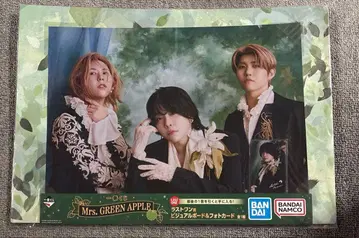 새상품 제일복권 초대 라스트 원상 비주얼 보드&포토 카드 미세스