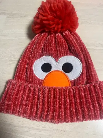 USJ 엘모 니트 모자 세서미 스트릿