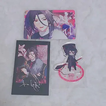 마호야쿠 미니 캐릭터 아크릴 스탠드 포토 카드 특전 6주년 샤이록