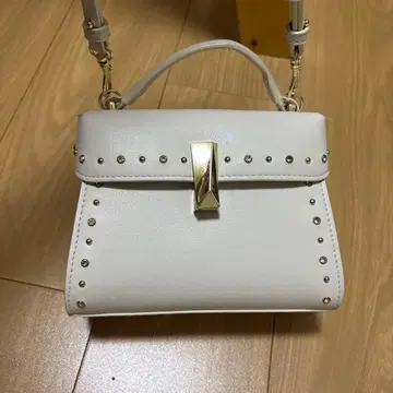 CELFORD 뤼탕 비쥬 스터드 미니백 아이보리