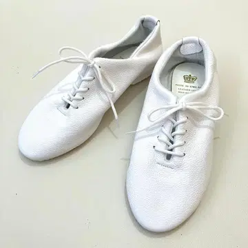 CROWN JAZZ 크라운 댄스 신발 화이트 사이즈 4