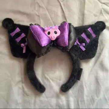 쿠로미 KUROMI 머리띠 USJ