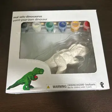 paint-your-own dinosaur 공룡 페인트 키트