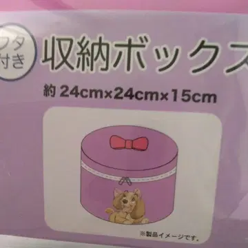 12월 13일까지 한정판 / 시마무라 디즈니 레이디 뚜껑 포함 수납 박스