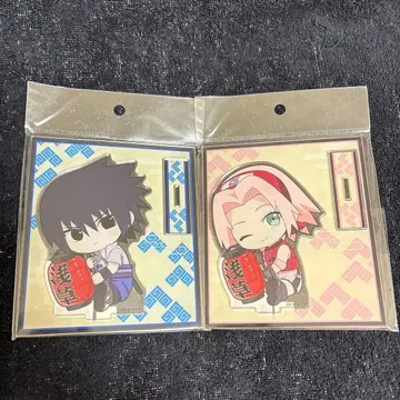 NARUTO 아사쿠사 아크릴 스탠드 사스케 사쿠라