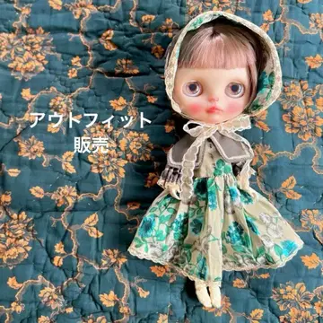 인기 작가님 브라이스 아웃핏 옷 갈아입기 세트 장마 하늘 원피스