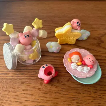 별의 커비 피규어 4종 반짝반짝 스위츠 타임