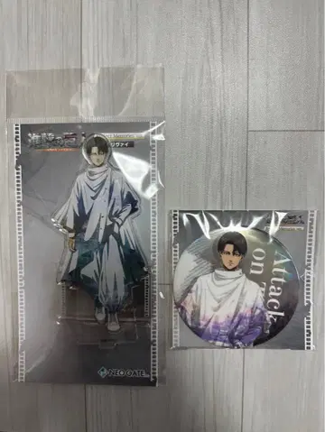 진격의 거인 리바이 배지 아크릴 스탠드 Reflect Memories