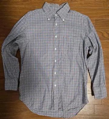 가마쿠라 셔츠 마디슨400 버튼 다운 체크 41-80 슬림핏