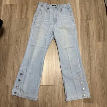 HARE 사이드 버튼 데님