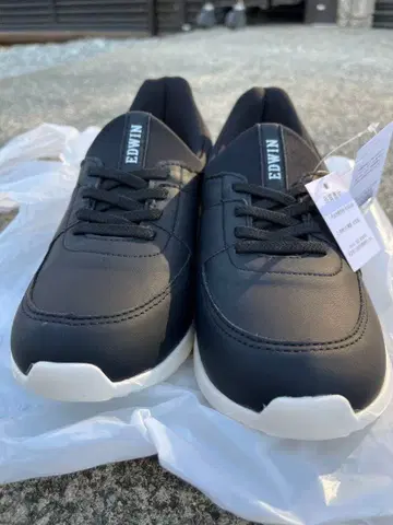 EDWIN 스니커즈 블랙