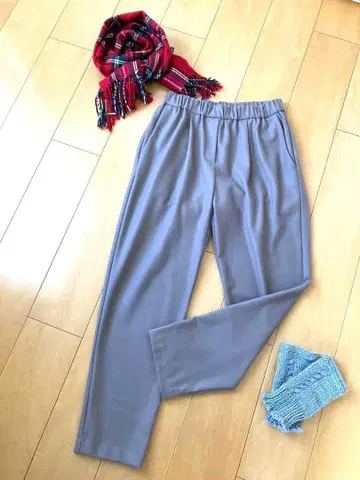 mizuiroind 미즈이로 인드 베이지 테이퍼드 팬츠 허리밴딩