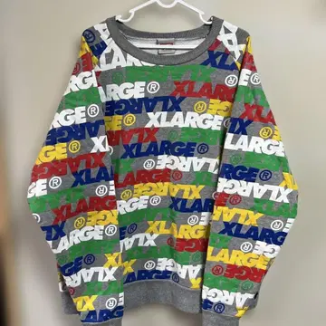 XLARGE 멀티 컬러 맨투맨 XL 사이즈