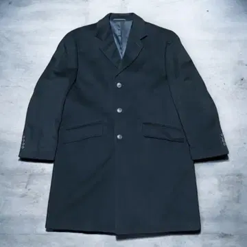 새상품급 TAISHAN CVELOCE 체스터 코트 캐시미어 100% 블랙