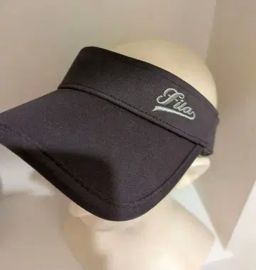 휠라 선바이저 브라운 테니스 골프 미사용 새상품