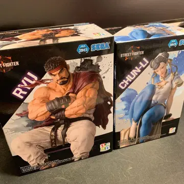 스트리트 파이터 6 쵸코노세 피규어 RYU & CHUN-LI 세트