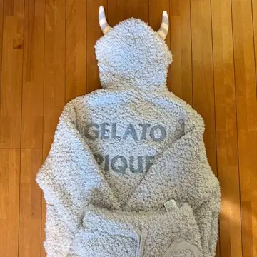 GELATO PIQUE 후드 부착 룸웨어 상하의 세트