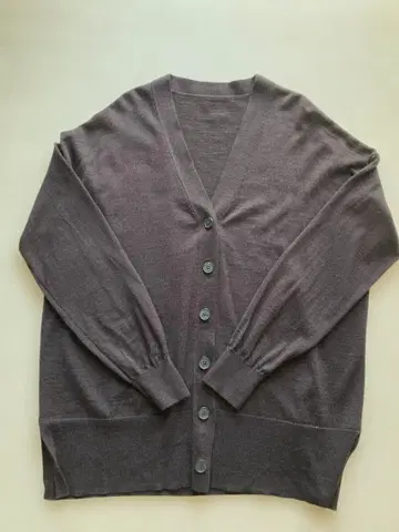 이번 시즌 새상품 Spick and Span 브라운 100% 울 가디건