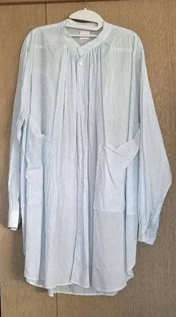 bulledesavon 스트라이프 오버 사이즈 셔츠