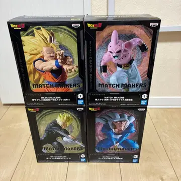 드래곤볼 Z MATCH MAKERS 피규어 4종 세트