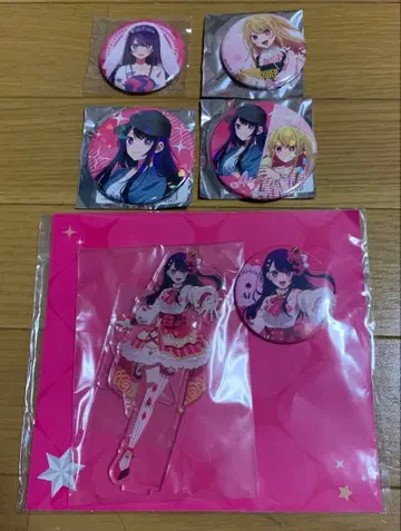 최애의 아이 호시노 아이 캔뱃지 아크릴 스탠드 묶음 판매