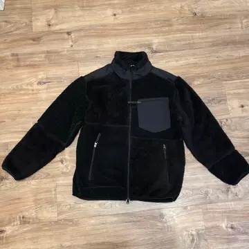 UNIQLO 플리스 자켓 블랙