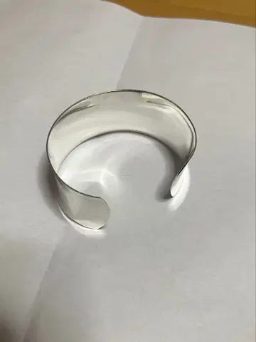 실버 오픈 뱅글 1점 실버 925 와이드 타입