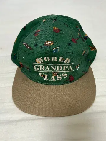 World Grandpa Glass Cap